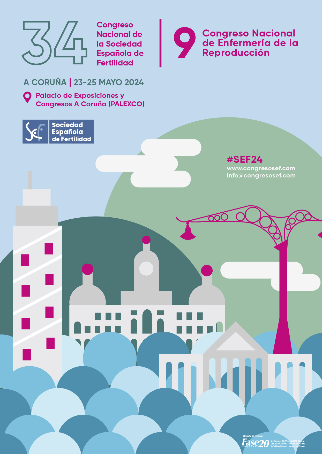 Cartel Campus Sociedad Española de Fertilidad